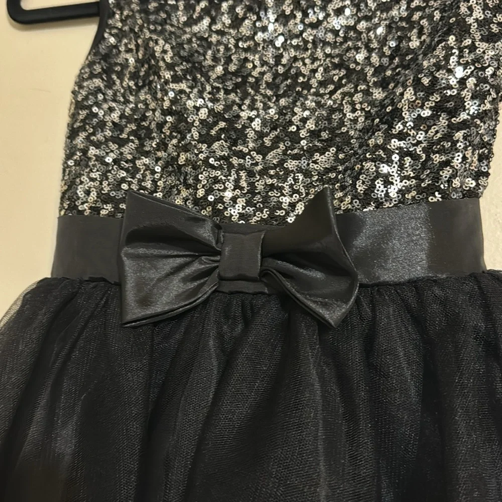 Zunie sequin tulle party dress